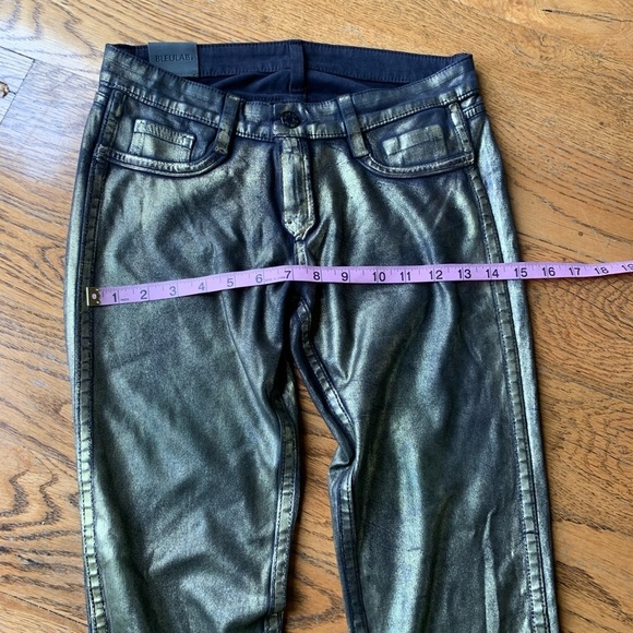 Bleulab Reversible Skinny Metallic Coated Jeans - Picture 11 of 11